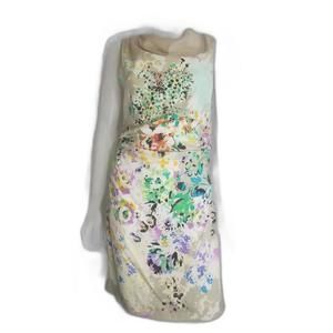 ETRO SILK PAINT SPLATTER DRESS SIZE 48